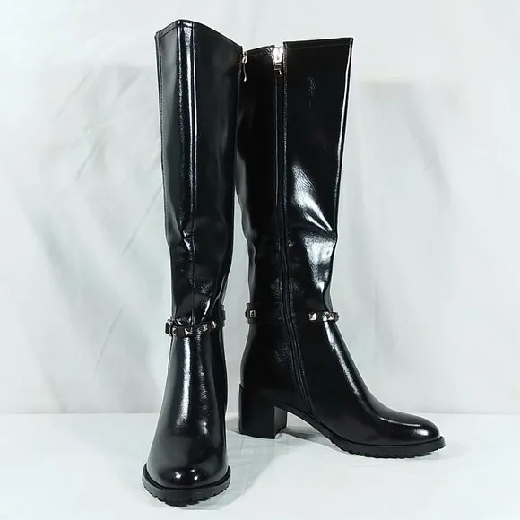 TORGEIS Women's Destiny Knee Tall Boot - Black - 8.5 - NIB