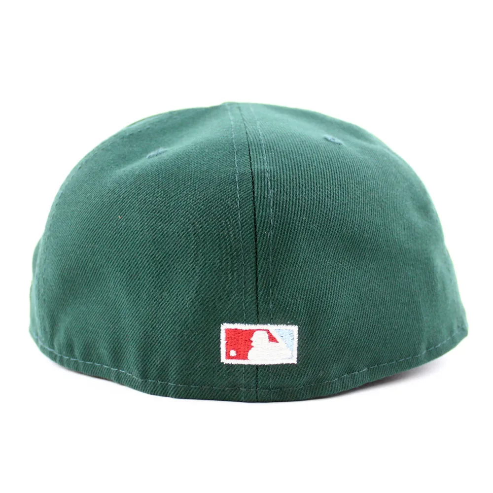 Toronto Blue Jays 30th Anniversary New Era 59Fifty Fitted Hat (GITD Dark Green Sky Blue Under Brim)
