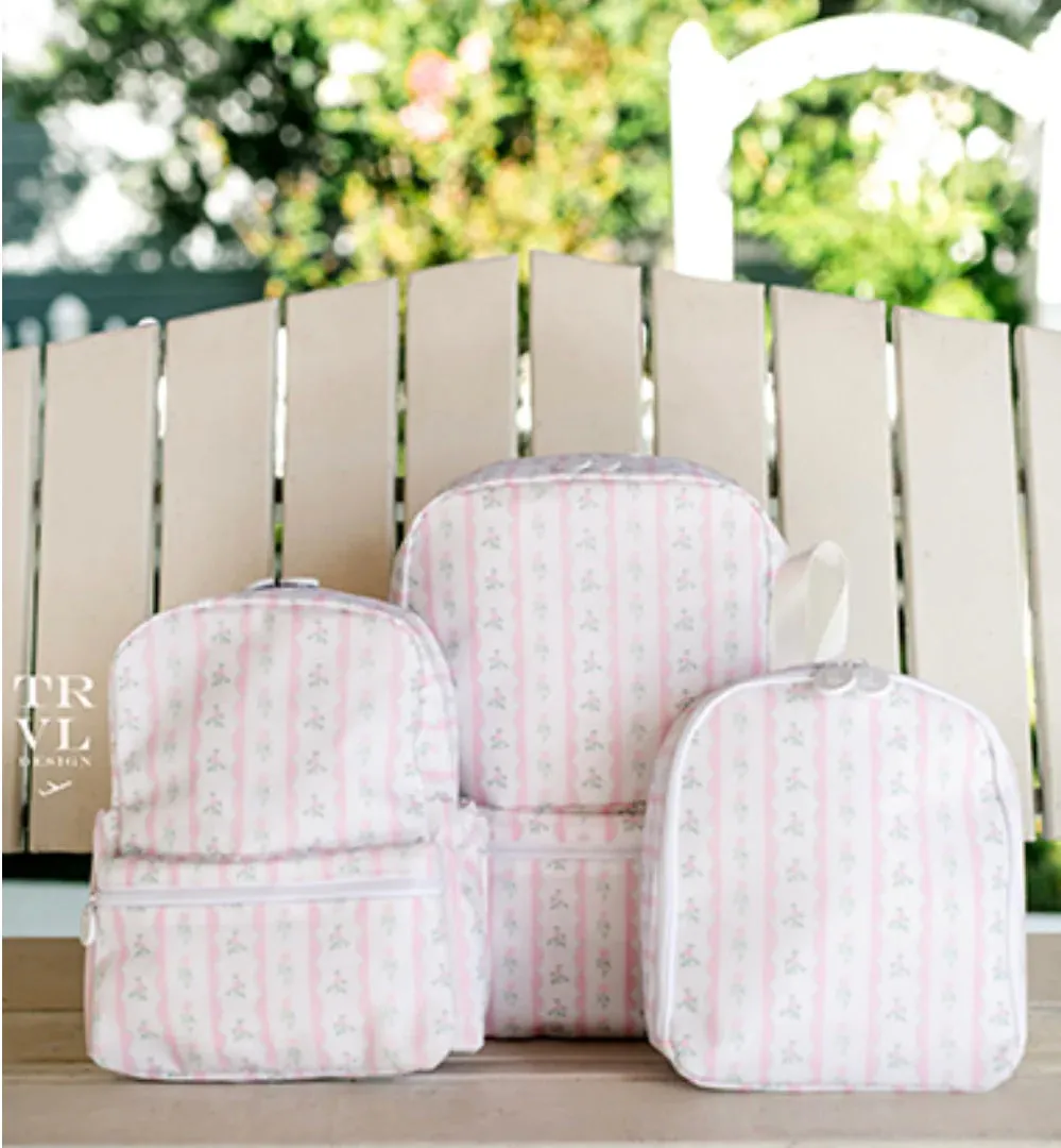 TRVL: Mini Backer - Ribbon Floral Pink
