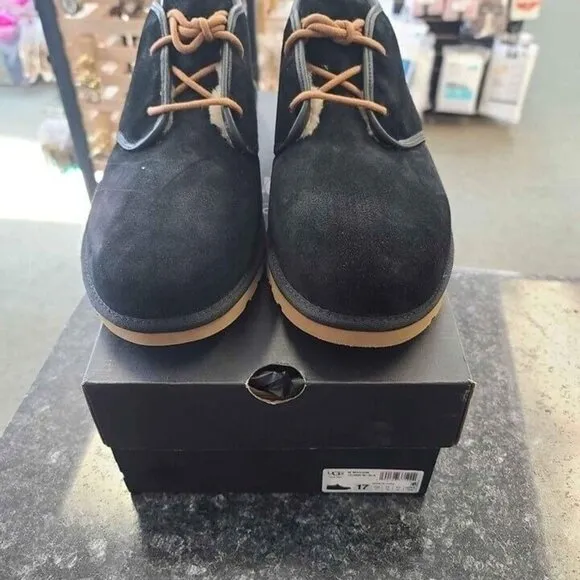 Ugg Men's Maksim Chukka Boots, Black, Size 18