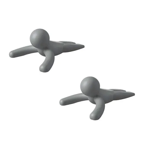 Umbra Buddy Doorstop Set of 2 Charcoal UMB1013767149