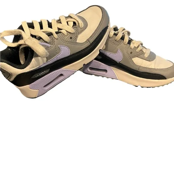 UNISEX AIR‎ MAX 90 LEATHER PS 'LIGHT THISTLE SIZE 13 YOUTH/CHILD