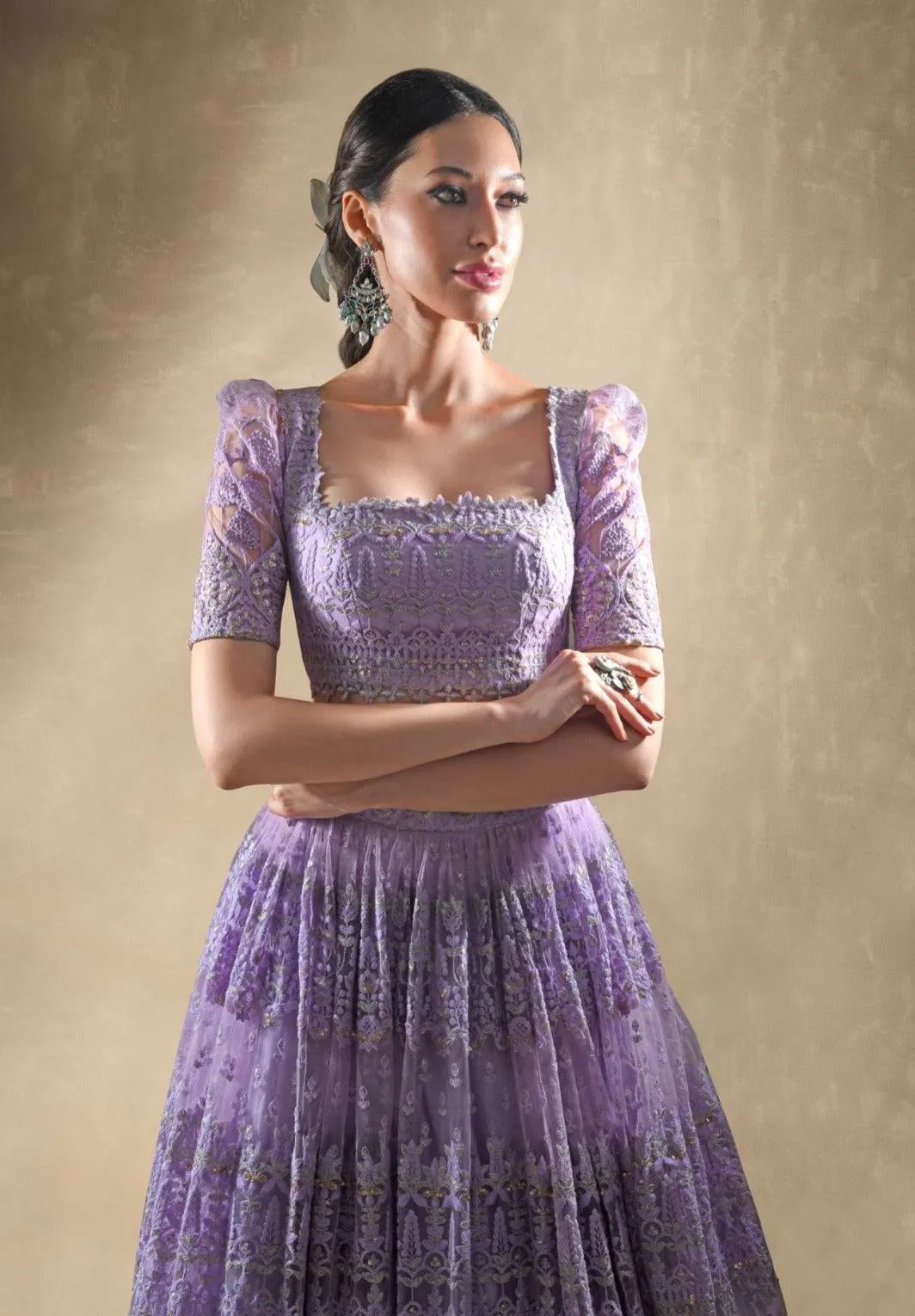 Viola Lilac Lehenga Set