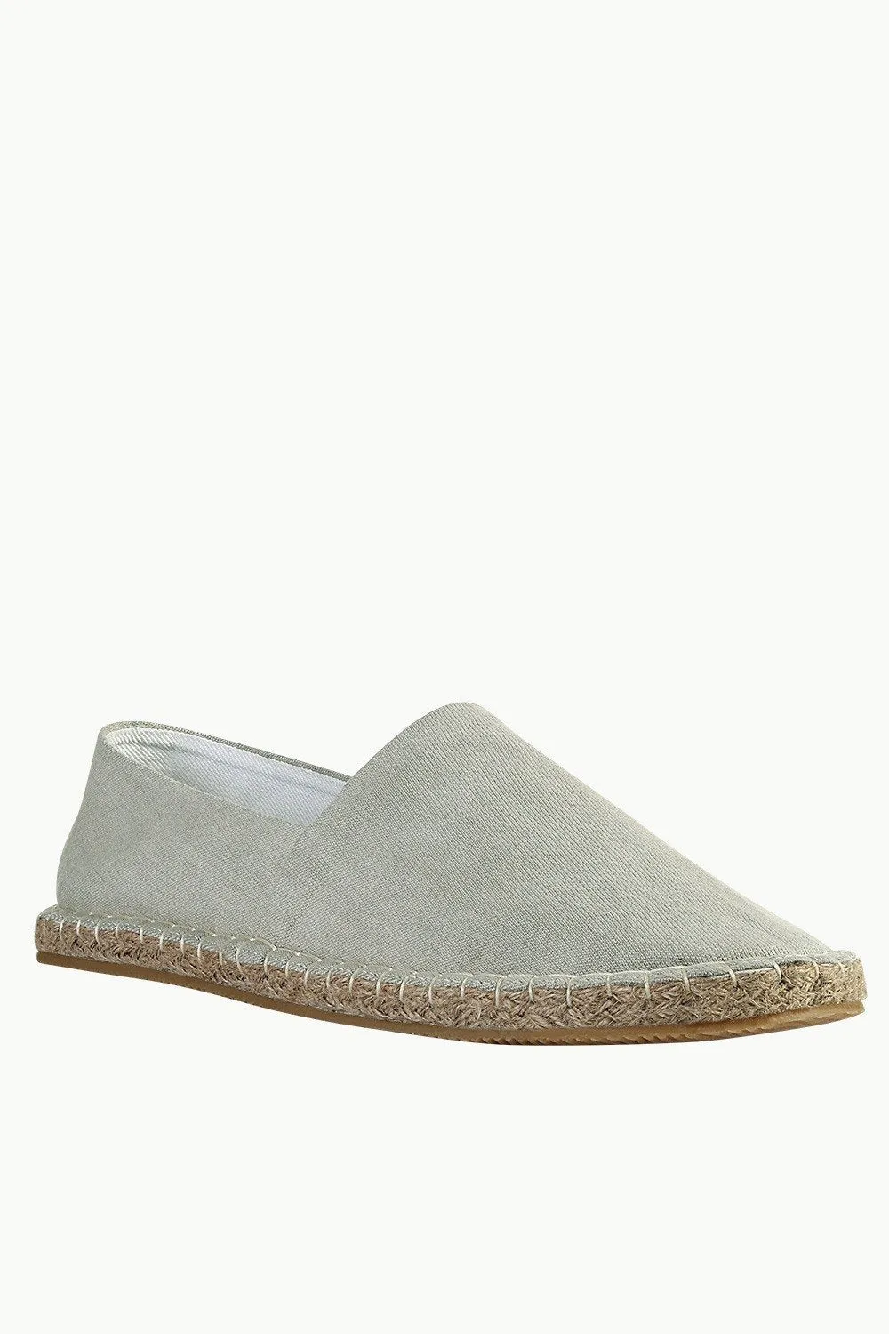 Washed Indigo Denim Espadrilles