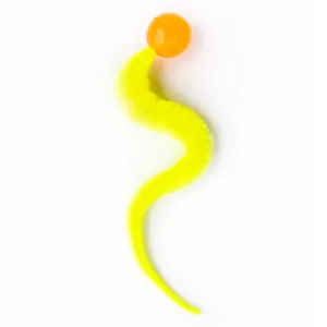 Wiggly Glow in the Dark Cat Toy Bouncy Ball