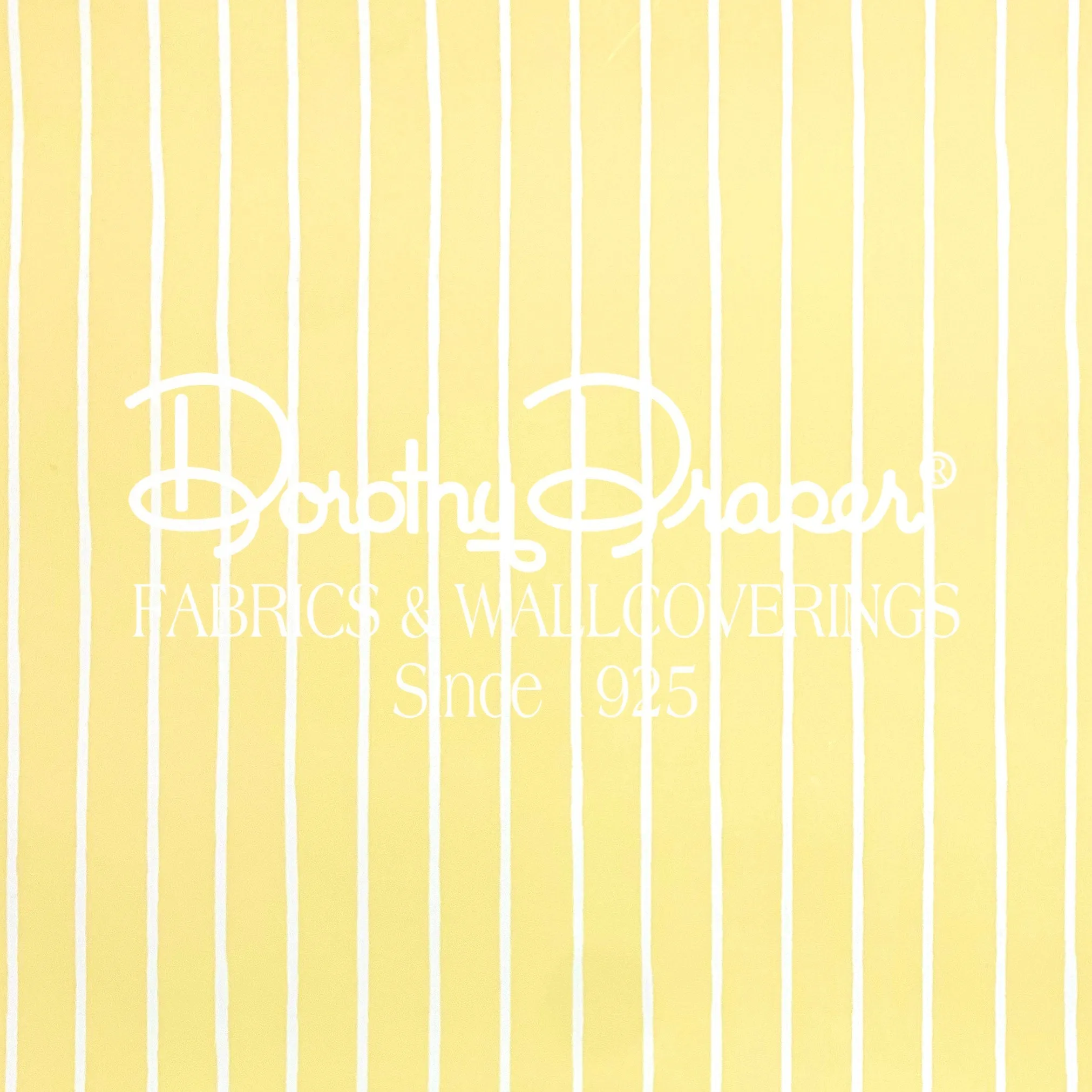 Windsor Stripe St. Croix Yellow Wallpaper
