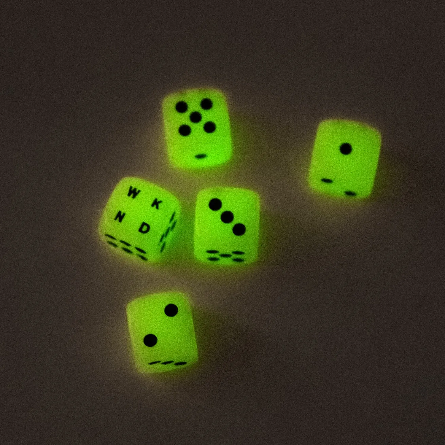 WKND Glow In The Dark Dice