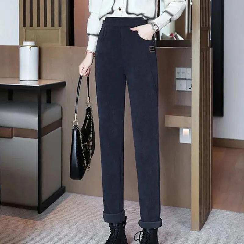 🛒Women's High-waist Warm Faux Fleece-lined Pants🛍️