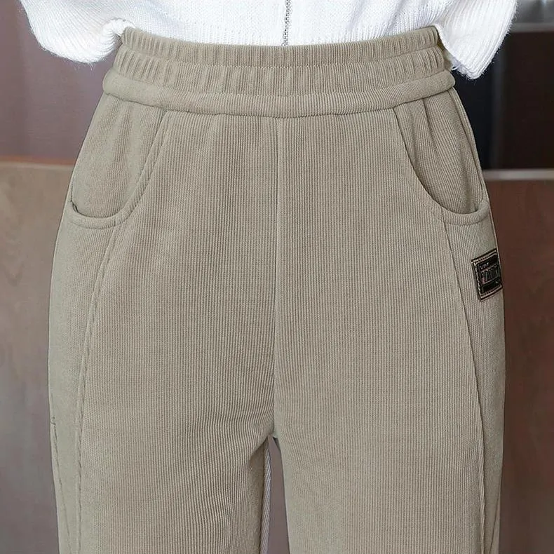 🛒Women's High-waist Warm Faux Fleece-lined Pants🛍️
