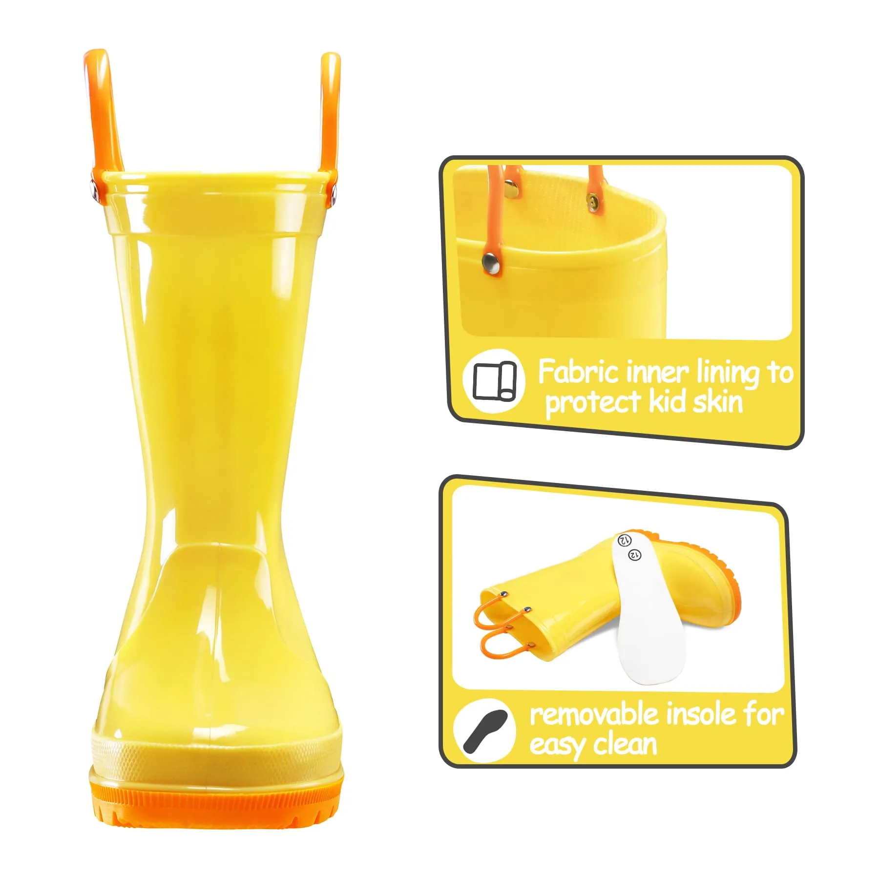 Yellow Rain Boots